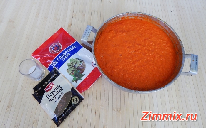 Икра из помидор и моркови на зиму пошаговый рецепт - шаг 6