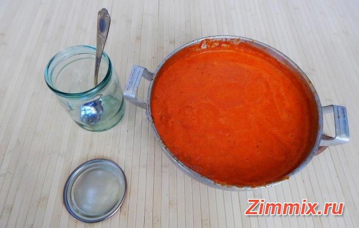 Икра из помидор и моркови на зиму пошаговый рецепт - шаг 9