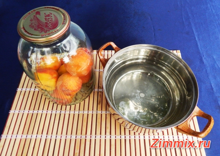 Компот из персиков на зиму рецепт с фото - шаг 2